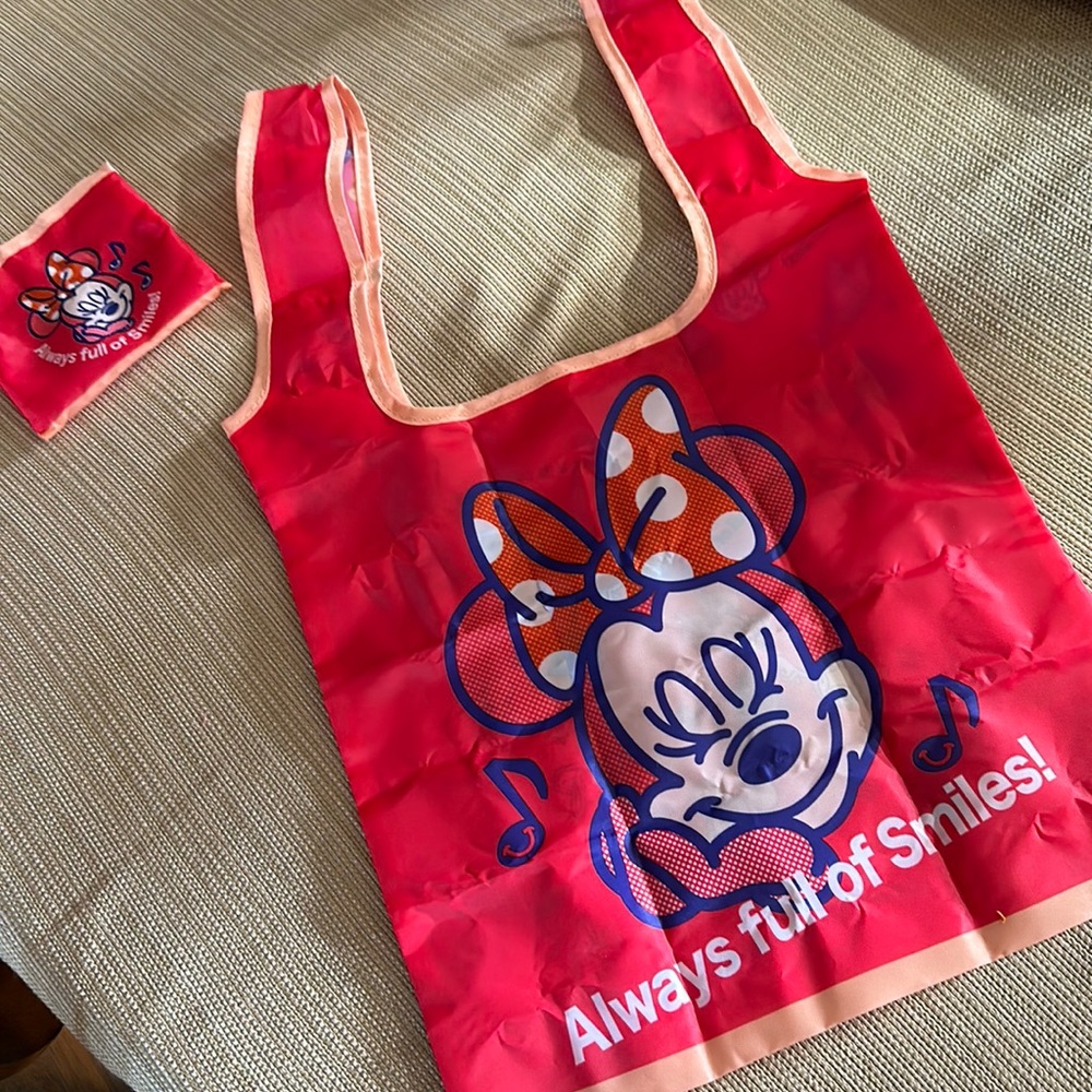 Disney Reusable Bag BRAND NEW NEVER USED PURCHASED AT TOKYO DISNEY